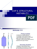 CHP 6. Structural Instability