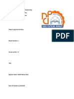 Department of Petrochemical Engineering College of Technical Engineering University of Polytechnic-Duhok