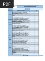 Formato de Inspeccion de Herramientas Manuales