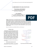 Computer Aided Design of Axial Flow Fans