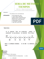 Ejercicios y Trabajo de Investigación