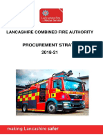 Procurement Strategy 2018-21: Lancashire Combined Fire Authority