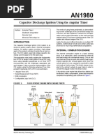 Capacitor Discharge Ignition Using The Angular Timer