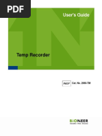 User Guide - Temperature - Monitoring - System - 20130911 - ENG PDF