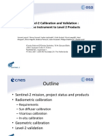 Sentinel-2 Calibration and Validation - From The Instrument To Lev