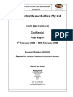 S.A. Audits Final Report (Workstations Lakefield SGS)