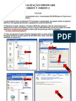 Atualização Firmware Revisão 01 Relogio Orion 5 e Ii