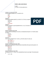 Analytic Geometry: Points, Lines, and Circles