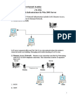 (70-293) Network Infrastructure in Win 2003 Server