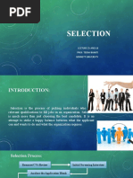 Module 3 Lecture 15 and 16 Selection