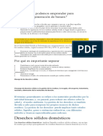 Qué Acciones Podemos Emprender para Disminuir