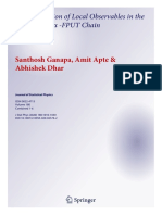 Thermalization of Local Observables in the $$/alpha $$ α -FPUT Chain