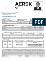 MAERSK APPLICATION FORM Popa Laurentiu 