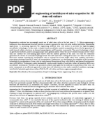 Microfluidic-Assisted Engineering of Multilayered Microcapsules For 3D Stem Cell Culture