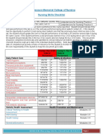 Nursing Skill Checklist Portfolio