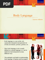 Body Language: Across Cultures