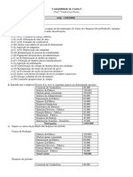 Exercício Custos - Respostas