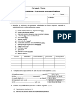 Pronomes Quantificadores