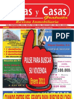 REVISTA CASAS Y CASAS ENERO 2011 Murcia