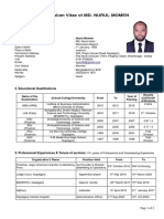 Curriculum Vitae of MD. NURUL MOMEN: - Personal Details