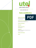 Estructura de La Industria de La Transformacion Semana 5 P