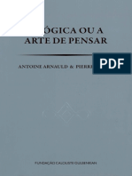 Arnaud e Nicole A Lógica Ou A Arte de Pensar PDF