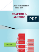 Alkenes: Organic Chemistry CHM 207