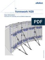 Circular Formwork H20: User Information