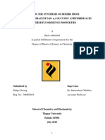 Towards The Synthesis Of Dimers From 9,10-Dihydroanthracene 9,10-Α, ß Succinic Anhydride/Acid And Their Fluoresence Properties