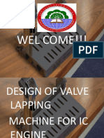 Design of Valve Lapping Machine For Ic Engine