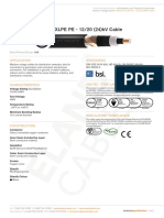 N2xs2y Xlpe Pe 12 20 24 KV Cable