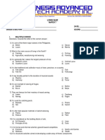 G7 Long Quiz