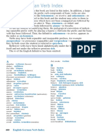 English-German Verb Index: Bekommen Ankommen