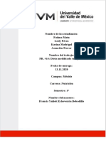 PR. 14 Dietas Modificadas en Macronutrimentos Lípidos