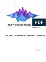 Qutip Doc 4.3 PDF