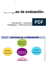 Enfoques de Evaluación