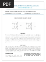 Elaboracion de SLIME Informe de Laboratorio