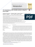 Metabolism: The Importance of The Circadian System & Sleep For Bone Health