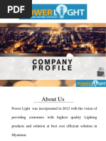 Power Light Company Profile