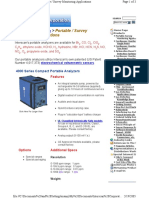 Portable / Survey Monitoring Applications: The Products Section