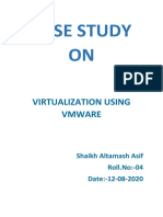 Case Study ON: Virtualization Using Vmware