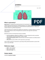 Spirometry Interpretation