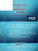 Cours 3 - Programmation en Assembleur Du PIC 16F84