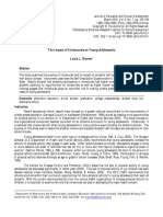 The Impact of Intramurals On Young Adolescents Louis L. Warren