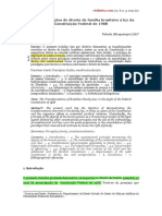 As Transformações Do Direito de Família Brasileiro À Luz Da CF. Fabíola Lobo