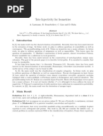 Tate Injectivity For Isometries: A. Lastname, B. Donotbelieve, C. Liar and D. Haha