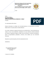 Carta Consulta y Respuesta A La Carta Consulta