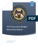 FY 2022 Governor Budget