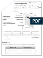 Devoir de Contrôle N°1 2ème D7