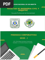 Finanzas Corporativas - Tasa de Descuento